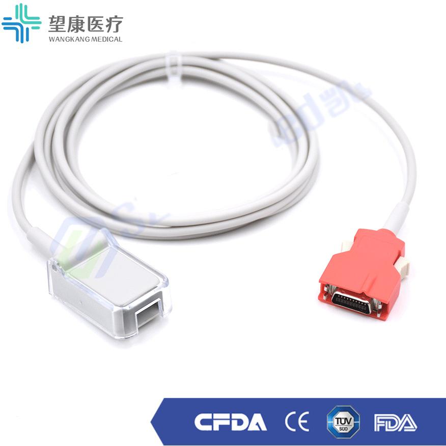 厂销适配马西莫MASIMO20pin监护仪血氧转接线延长线