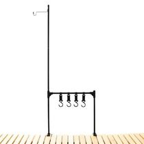 Camping Hang Rack Foldable Alloynum Alloy Storage Rack With