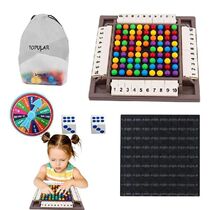 Shut Box 2-4 Players Shut The Box Dice Game Multifunction