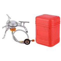 Portable Camping Stove) The Camping Windproof Outdoor Split