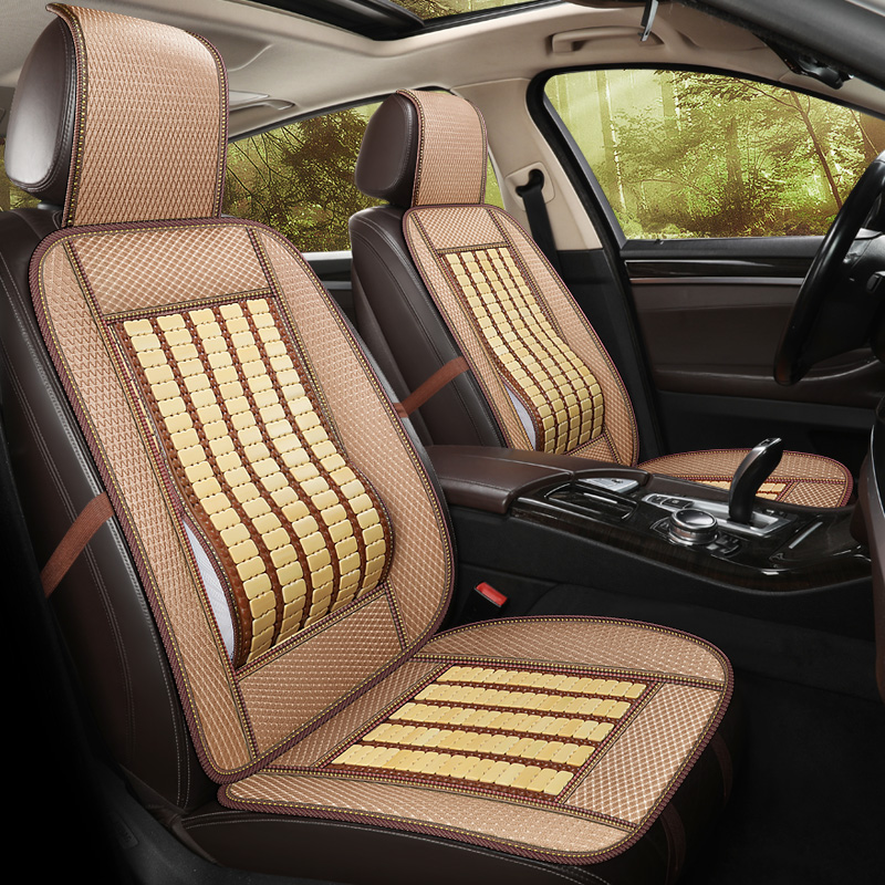 Bamboo sheet car cushion summer cool mat single piece bamboo mat single piece breathable bamboo summer cushion van truck