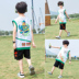 Chàng trai mùa hè phù hợp với quần short vest thiết chàng trai không tay trẻ em quần áo Hàn Quốc phiên bản trẻ trung niên của các môn thể thao hai mảnh bộ thủy triều. 