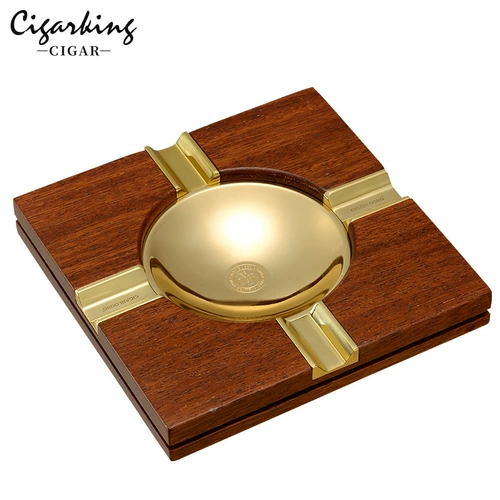 Креативная большая пепельница из нержавеющей стали, китайский стиль