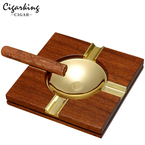 Креативная большая пепельница из нержавеющей стали, китайский стиль