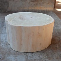 Wooden Pier wooden pier wooden pier wooden stump tree stump wooden pier base round original wooden pier decorative Cedar Bench tree root