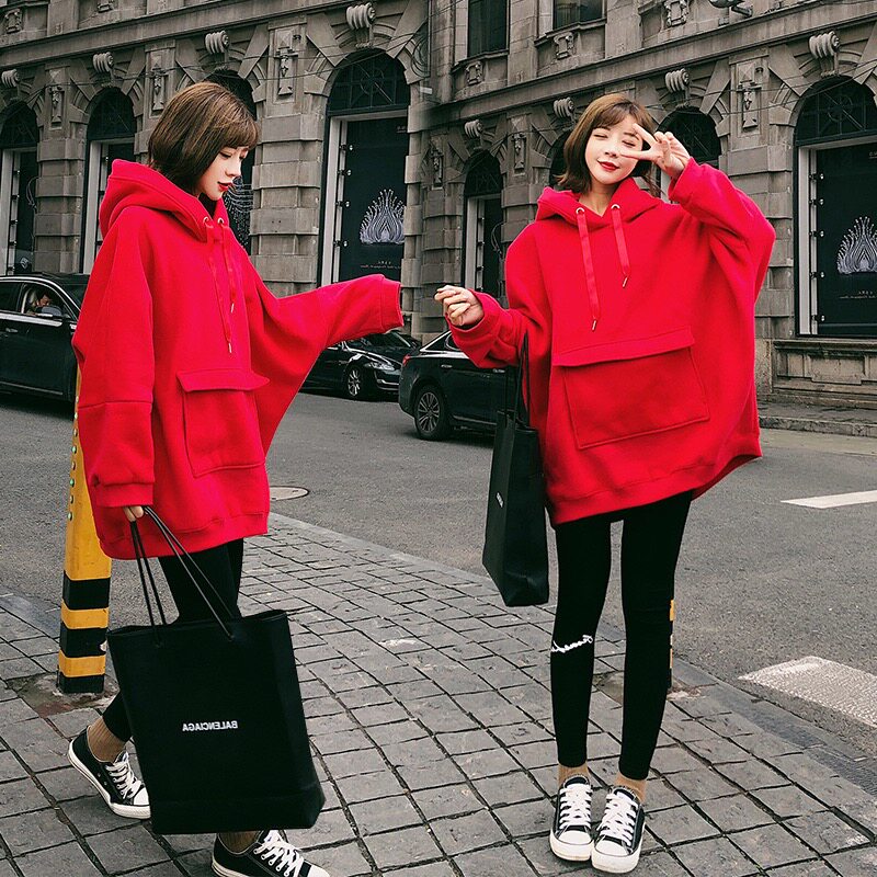 Pregnant women autumn and winter clothing new spring and autumn suit Autumn and winter fashion models plus velvet winter sweater tide mother autumn two-piece set