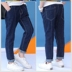 Bé 15 tuổi quần ròng thời trang màu đỏ giá rẻ mùa xuân váy boy denim mùa xuân và mùa thu trẻ em 150cm mùa hè 12 tuổi mặc bên ngoài 