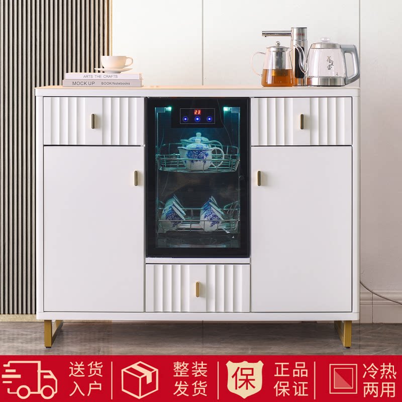 Tea Bar Machine Home Fully Automatic 2021 New Disinfection Modern Light Lavish Wind Smart High-end Water Dispenser Integrated Cabinet