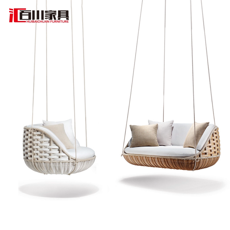 Net Red Bird Nest SWING SET OUTDOOR HAMMOCK GARDEN BALCONY DOUBLE ROCKING CHAIR RATTAN CHAIR BASKET FOLK SLEEPING SOFA ROUND BED