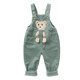 Baby overalls spring and autumn plus velvet toddler autumn and winter boy boy baby one year old child corduroy girl baby pants