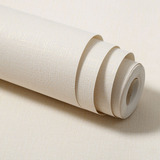 Linen Self-adhesive Wall Paper Bedroom Cozy Background Wall Trim Thickened Wallpaper 3d Solid Wall Sticker Student Dormitory Sticker