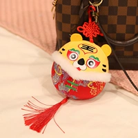 Атласная подвеска тигра 12 см