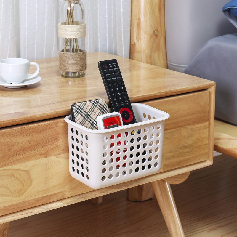 Hanging Containing Basket Bathroom Hanging Basket Plastic Kitchen dressing room Plastic bathing basket containing basket wall-mounted object basket