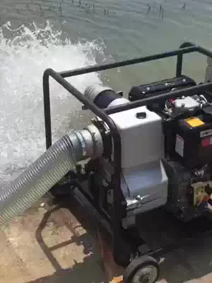 Ito YT40CBYT40B diesel gasoline engine Mud pump dredging centrifugal pump 4 inch mobile portable pump