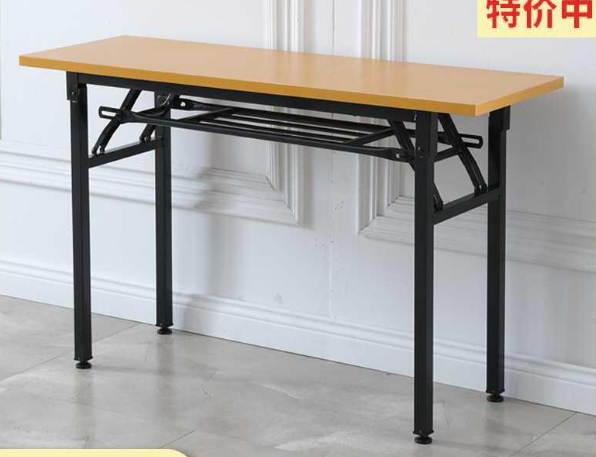 Rectangular folding table simple training table conference desk simple home computer table dining table special offer