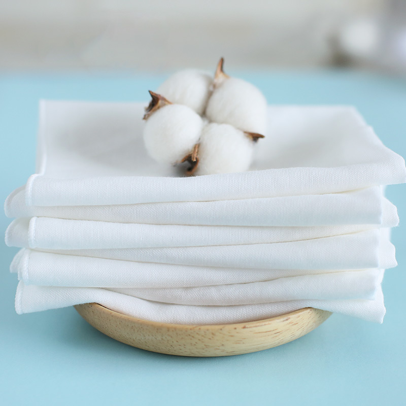 Baby handkerchief small square towel newborn saliva towel baby pure cotton cotton buff passera washed butt towel wash face scrub face towel