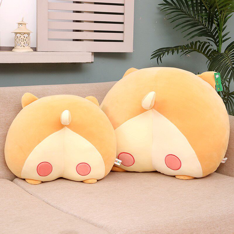 Cute creative plush toy large paparazzi back to sleep Kirky ass Butt Pillow Bed Girls Doll Cloth Dolls