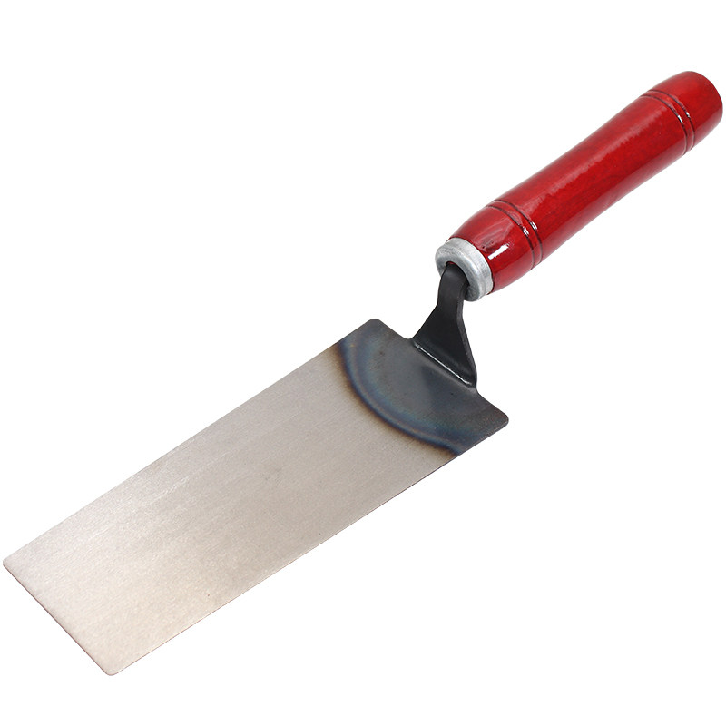 Trowel one-piece knife manganese steel ash spoon mud board with tooth batch ash knife algae mud light collecting knife tile Mason tool