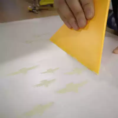 Wanmu Yunchuang blue calico scraper type dyeing scraper Plant dyeing Vegetation dyeing Blue dyeing dyeing tool