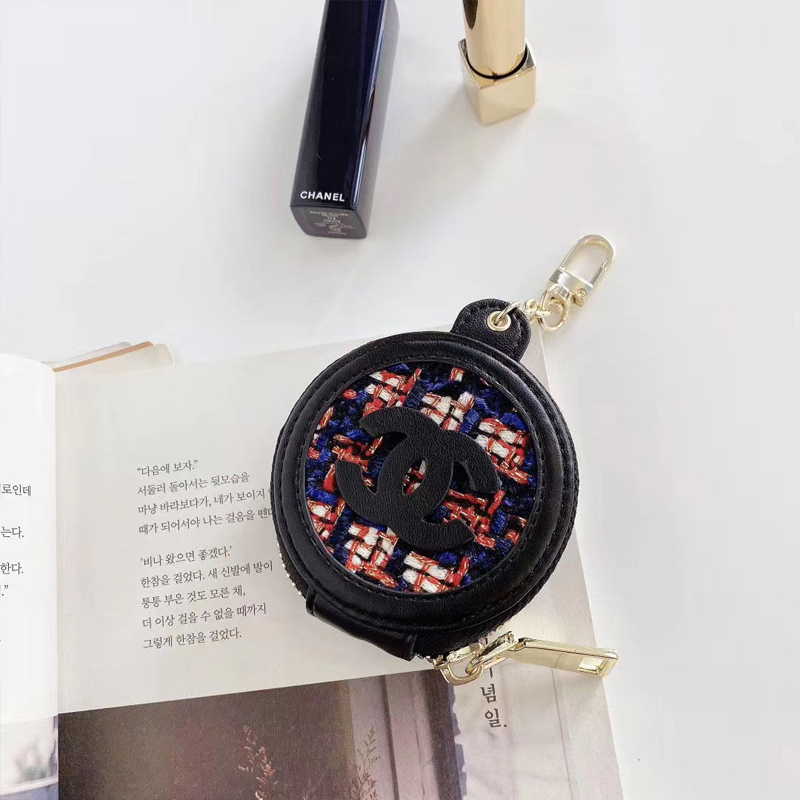 Black Big C Small Rag Universal Model (Suitable For Any Model Of Headset)TXO fragrant wind currency Earphone cover apply iPhoneairpods1 / 2 generations Bluetooth smart cover pro3 Huawei air