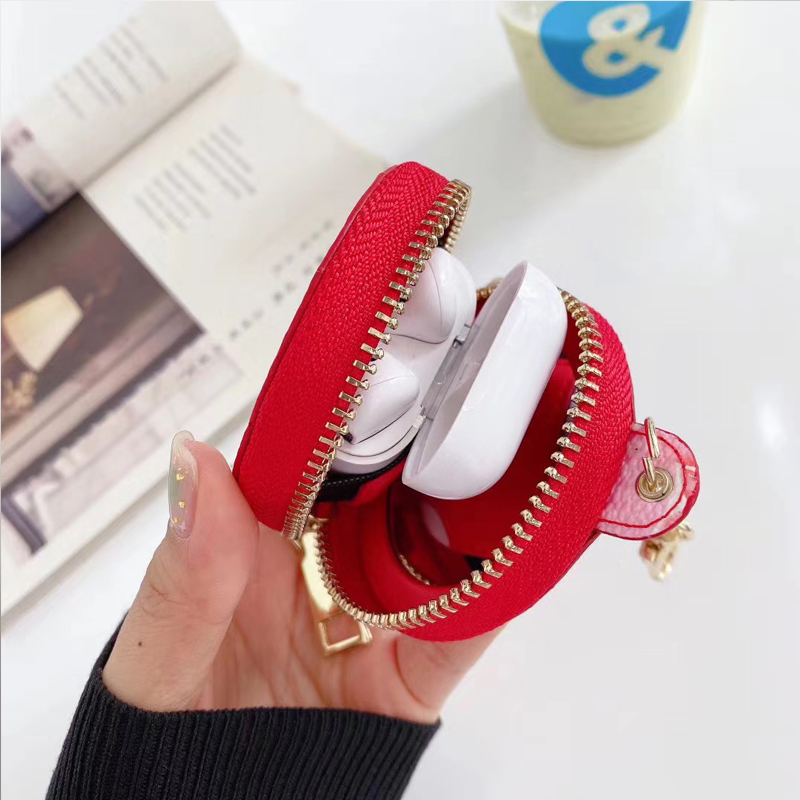 When Installing, The Earphone Mouth Should Face InwardTXO fragrant wind currency Earphone cover apply iPhoneairpods1 / 2 generations Bluetooth smart cover pro3 Huawei air