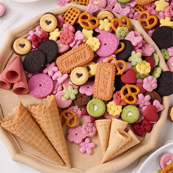 German knot cake cookie decoration cookie decoration