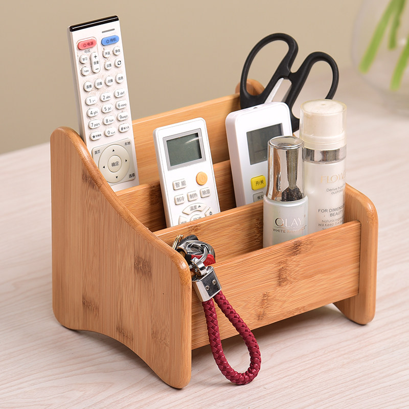 Tea table Desktop containing box remote control box paper towel box mouth red cosmetics case storage box office Miscellaneous Pen Holder