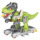Сэм Литтл Акресс Игрушечный динозавр-самокат Mecha Tyrannosaurus Со звуком и световым распылением Запускает пулю K07 mini 4