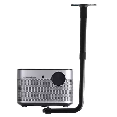 Projector hanger retractable liftable aluminum alloy universal rotating suspension ceiling type projection hanger 6mm single hole projection using micro projector Universal