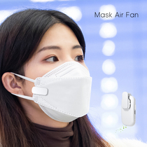 Summer mask fan small mini usb clip rechargeable heat dissipation cooling carry-on air circulation fan