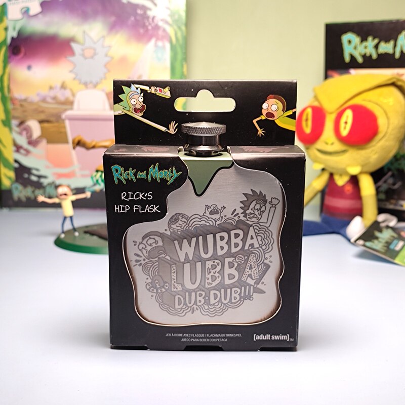 Official genuine Rick and Morty Rick and Motti Peripheral Wine Pot Paladone Metal Portable