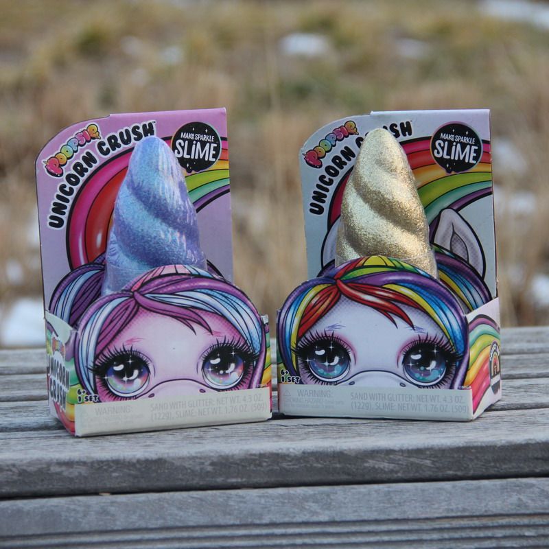 American Genuine Poopsie Slime Unicorn's Slime Rocking The Rainbow Lipstick Red Doughnut