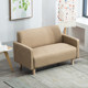 ເຮືອນໃຫ້ເຊົ່າ minimalist fabric ຂະຫນາດນ້ອຍອາພາດເມັນ sofa double ເຄື່ອງນຸ່ງຫົ່ມເກັບຮັກສາອາພາດເມັນຂະຫນາດນ້ອຍຫ້ອງນອນ sofa ຂະຫນາດນ້ອຍງ່າຍດາຍອິນເຕີເນັດສະເຫຼີມສະຫຼອງ