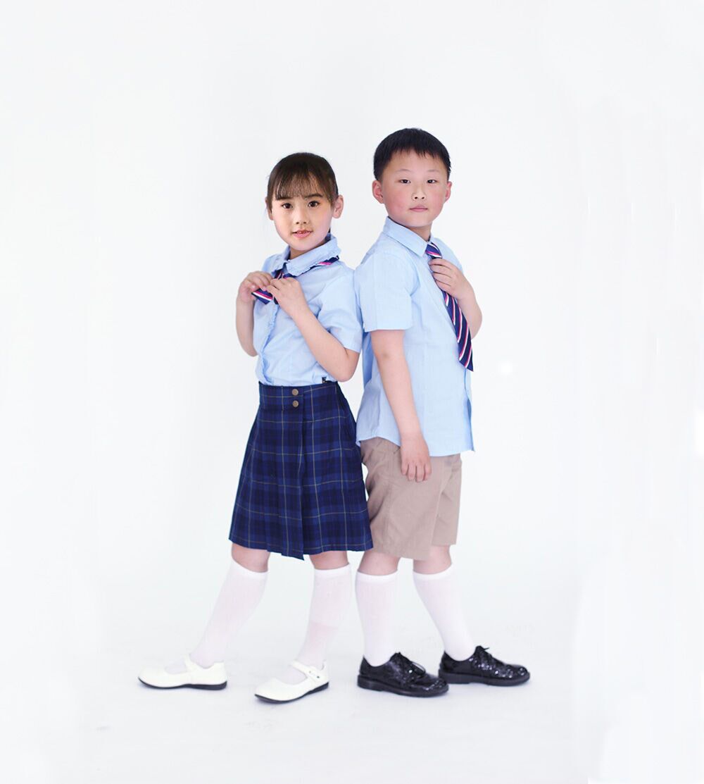 Manufacturers make uniforms for Yangzhou Meiling Primary School Headquarters and Huadu Campus