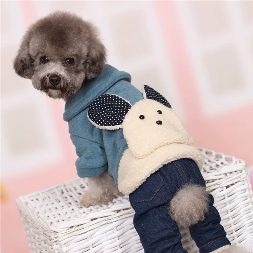 Сеть красного щенка одежда для собак самка