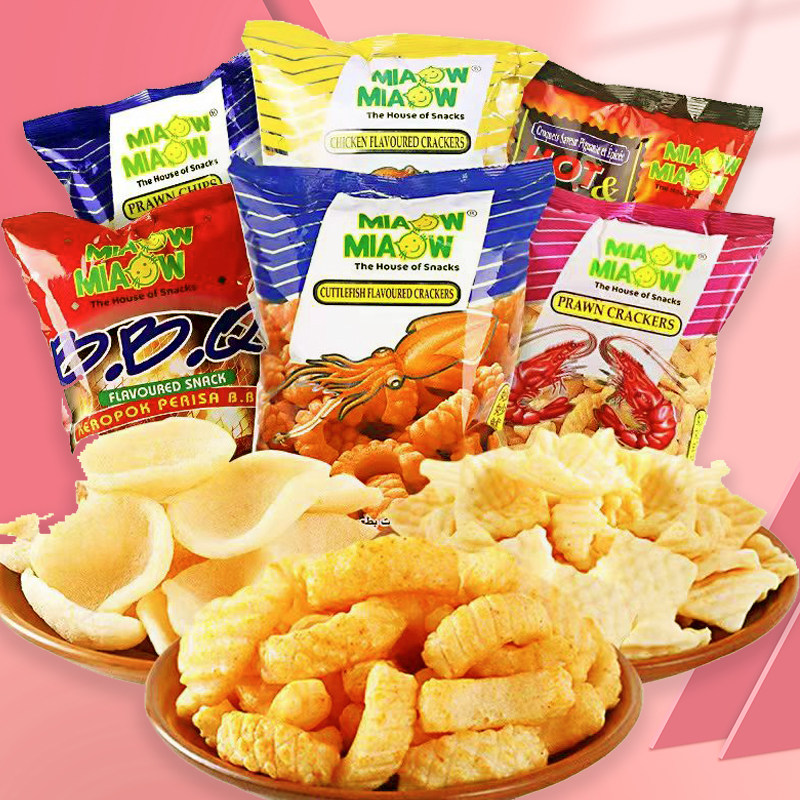 马来西亚进口妙妙膨化薯片