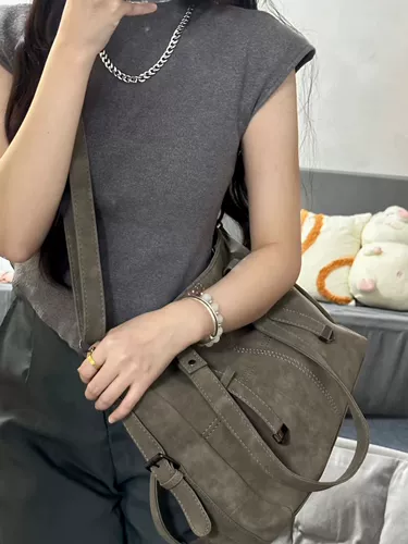 Демисезонная вместительная и большая сумка через плечо, универсальная сумка на одно плечо, ремешок для сумки