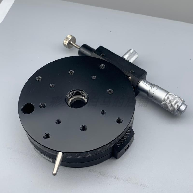 Precision rotary platform Manual Swivel Table Optical R-axis platform Jun River fine machine B44-85N table surface 85mm