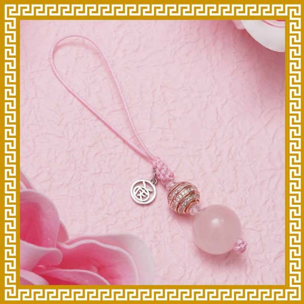 Mak Ling-Ling Jiqing Hall 7 Color Hyun-Powder Crystal Hanging Accessories