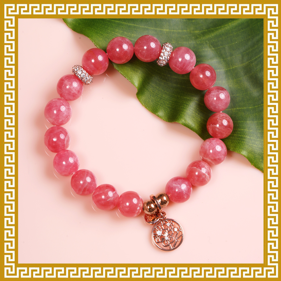 Mak Lingling Ji Qingtang Ice Rose Jewel Bracelet (9-9 5mm)