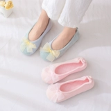 Осенняя удобная обувь для беременных, послеродовое демисезонное термобелье, нескользящие хлопковые тапочки для молодой матери, мягкая подошва, 10 мес.