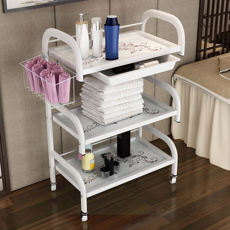 Beauty cart special clearance beauty salon small cart special hair tool car shop ironing push