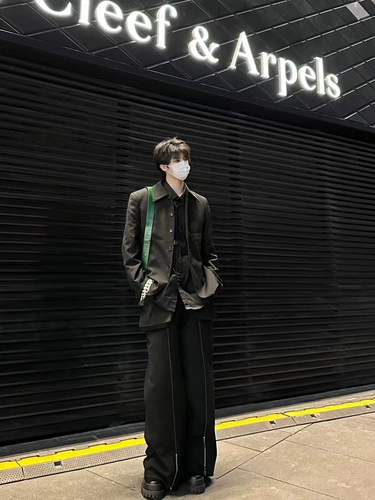 Мужские высокие туфли для отдыха для кожаной обуви на платформе, из натуральной кожи