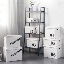 Collect box snack moving net red covered archive kraft paper containing carton packaging file exit box