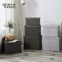 Combined set kraft paper collection box snack moving super hard-working filebox archives package bookcase box