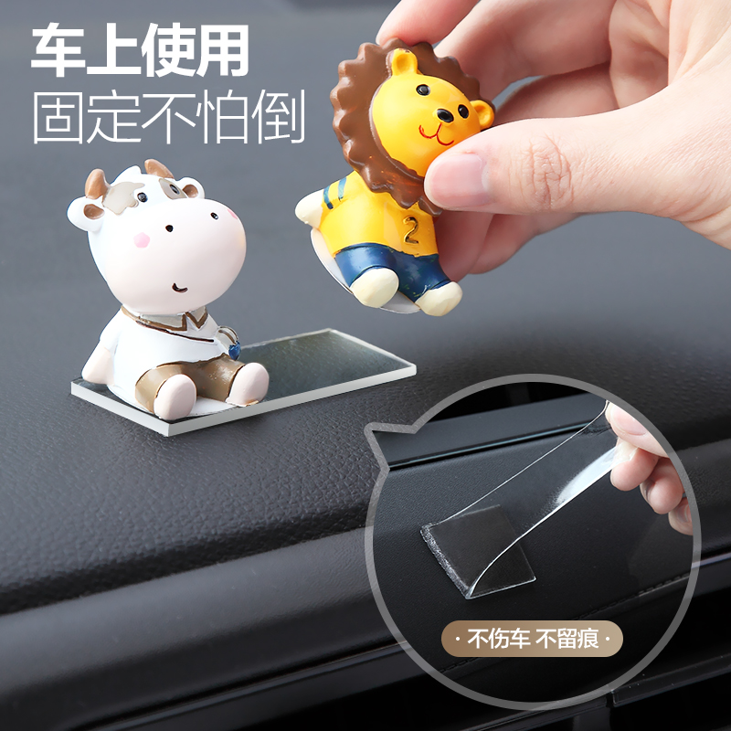 Nano powerful transparent double-sided adhesive gold Ge fixed thever Universal Sticker Wall Vehicular Home Washable no-mark adhesive