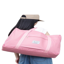 Travel storage bag large capacity bag luggage packing bag portable clothing quilt organizer bag moisture-proof handbag 824
