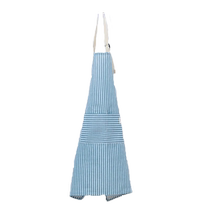 2024 new style apron for womens home kitchen special summer work clothes Internet celebrity cotton and linen cooking apron thin section 824