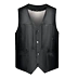 Áo len da áo ghi lê mùa thu và mùa đông áo len nam lông thú một chiếc áo ghi lê cotton dày trung niên và người già - Dệt kim Vest Dệt kim Vest