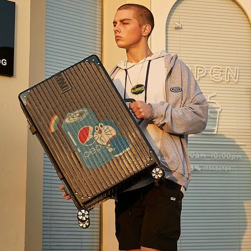 Мультяшный универсальный вместительный и большой чемодан, 2023, 28 дюймов